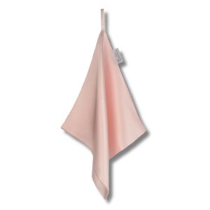Jedwabny ręcznik do twarzy – Różowy